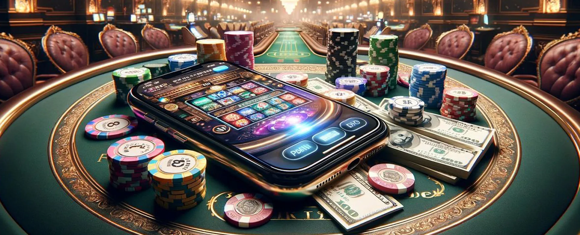 9ph Login Hero Image - Golden Casino Theme