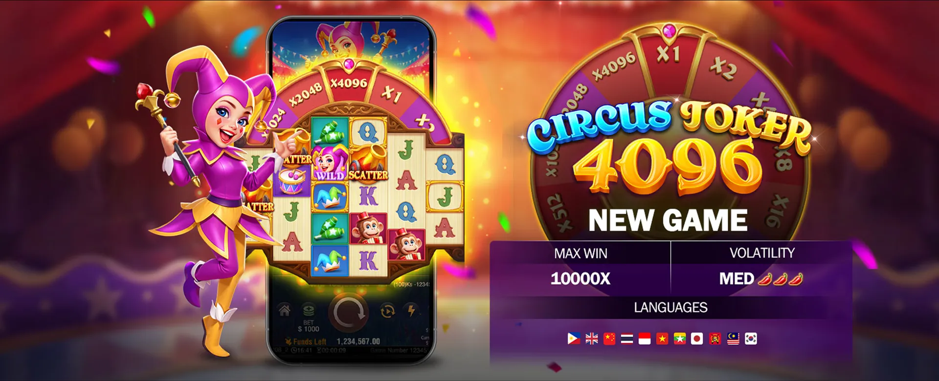 A vibrant display of various 9ph online casino games, showcasing excitement and variety for players in the Philippines.